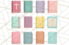 Christian Clipart PNG, Faith Icons for Devotional Art Product Image 5