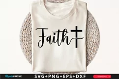 Faith SVG, Christian SVG Design, Faith SVG Product Image 1