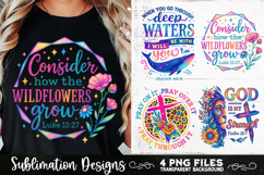 Christian Inspirational 4 PNG Retro PNG Sublimation Product Image 4