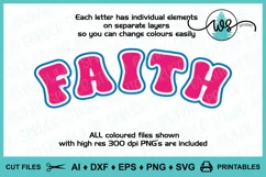 Faith SVG, Faith Cut File, Positive Quote, Inspirational Product Image 11