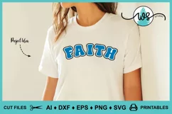 Faith SVG, Faith Cut File, Positive Quote, Inspirational Product Image 5