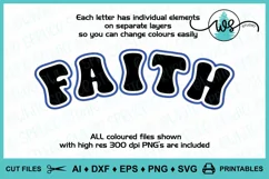 Faith SVG, Faith Cut File, Positive Quote, Inspirational Product Image 9