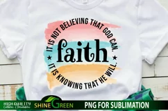 faith quote png for sublimation by shine green art