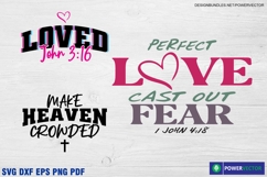 Bible Verse SVG Bundle | Faith, Bible Verse Designs Product Image 5