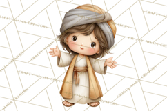 Nativity Scene PNG Clipart, Christian Christmas Art Product Image 5