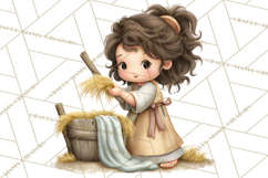Nativity Scene PNG Clipart, Christian Christmas Art Product Image 3