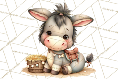 Nativity Scene PNG Clipart, Christian Christmas Art Product Image 4