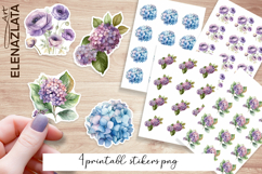 Floral Stickers | Flowers Sticker | Elegant Flowers PNG Product Image 1