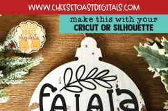 Fa La La La La La La La La | Christmas Ornament SVG Product Image 2