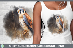 GorgeousFalcon Sunset Shirt design.