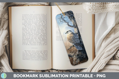 GorgeousFalcon Sunset Bookmark design.