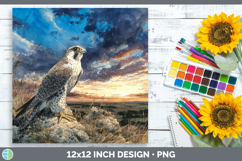 GorgeousFalcon Sunset Paper Backgrounds design.