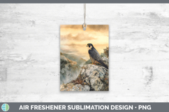 GorgeousFalcon Sunset Air Freshener design.