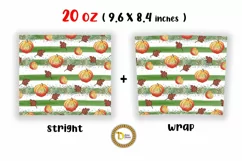 Fall Leaves & Fresh Pumpkins | 2o Oz Fall Tumbler PNG Product Image 2
