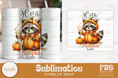trendy fall sublimation tumble wrap png designs being used as popular 20oz skinny tumblers print