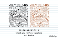 Fall Svg, Fall Pumpkin Svg, Cozy Season Svg, Thanksgiving Product Image 9