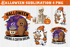 Fall and Halloween clipart | Autumn Vibes sublimation Product Image 1