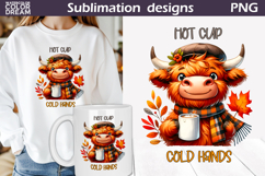 Fall Animals Coffee Bundle | Autumn Quotes Clipart Product Image 21