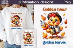 Fall Animals Coffee Bundle | Autumn Quotes Clipart Product Image 6
