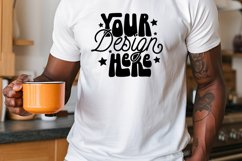 Fall Ash 3001 Bella Canvas mockup, Male Bella Canvas mockup Product Image 1