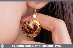 GorgeousFall Autumn Round Earrings design.