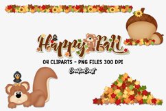 Autumn Fall Clip Arts, thanksgiving illustrations, graphics Product Image 1