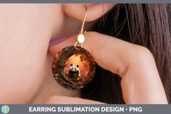 GorgeousFall Autumn Round Earrings design.