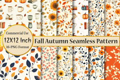 Fall Autumn Seamless Pattern Product Image 1