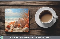 GorgeousFall Autumn Square Coaster design.