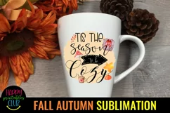 FALL AUTUMN SUBLIMATION DESIGNS FOR SHIRTS MUGS TUMBLER TOTE