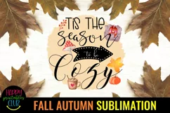 FALL AUTUMN SUBLIMATION DESIGNS FOR SHIRTS MUGS TUMBLER TOTE