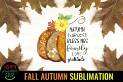 FALL  AUTUMN SUBLIMATION DESIGN IDEAS FOR TSHIRTS TUMBLERS MUGS COASTERS