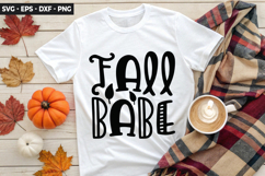 Fall babe - Fall SVG Design Product Image 1