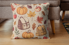 fall school apples, academic harvest design, learn autumn pattern, back school background, teacher gift art, student classroom decor, harvest learn design, education theme paper, September school art, apple pumpkin pattern