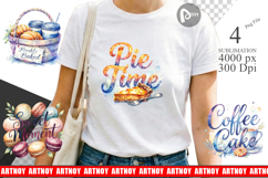 Fall Bakery &amp; Coffee Quotes Sublimation Product Image 1