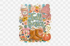 Fall Basics Preppy Stripe Png Sublimation Design Product Image 1