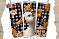 Fall Boho Duck Tumbler Bundle PNG Product Image 5
