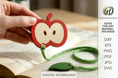 Fall Bookmarks Bundle Laser Cut. Page Marker. Book Lover SVG Product Image 11