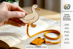 Fall Bookmarks Bundle Laser Cut. Page Marker. Book Lover SVG Product Image 12