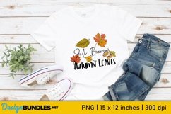 Fall Breeze | Autumn Leaves Sublimation | Fall Crafts Product Image 1
