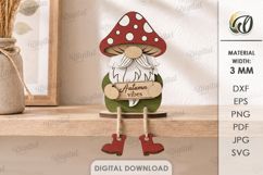 3D Fall Characters Bundle Laser Cut. Standing Decor SVG Product Image 7