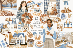 GlamArtZhanna, Fall clipart, Cozy Fall clipart, Autumn clipart, Elegant Fall Clipart, Autumn clip art, Fall clip art, autumn outside png, Autumn Graphics, Fall Graphics, Autumn cottage png, leaf fall clipart, Fall Leaves Clipart, Cozy season Graphics