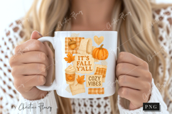 It&#039;s Fall Y&#039;all Collage PNG | Fall PNG Product Image 2