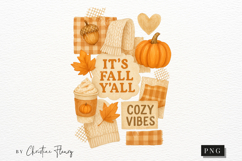 It&#039;s Fall Y&#039;all Collage PNG | Fall PNG Product Image 4