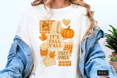 It&#039;s Fall Y&#039;all Collage PNG | Fall PNG Product Image 5