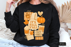It&#039;s Fall Y&#039;all Collage PNG | Fall PNG Product Image 6