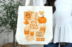 It&#039;s Fall Y&#039;all Collage PNG | Fall PNG Product Image 7