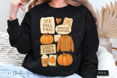 Fall Collage PNG | Fall PNG Product Image 6