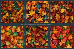 Autumn Season Seamless, Fall Season Seamless Leaf Patterns Product Image 2