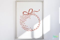 Fall Coquette Frame SVG PNG Bundle Product Image 5